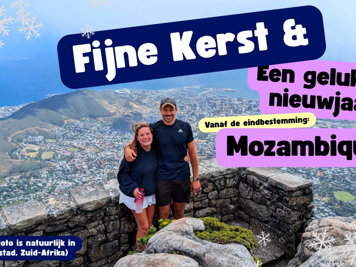 Kerstgroet uit Maputo,&nbsp;Mozambique!